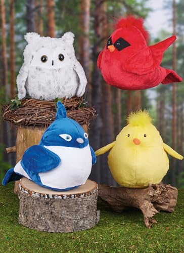 Simplicity S9972 Easy-to-Make Plush Birds Sewing Pattern, One Size