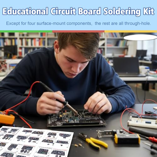 MIOYOOW Car Driving Simulator Soldering Practice Kit for Students and Teens