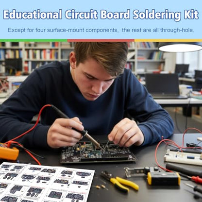 MIOYOOW Car Driving Simulator Soldering Practice Kit for Students and Teens