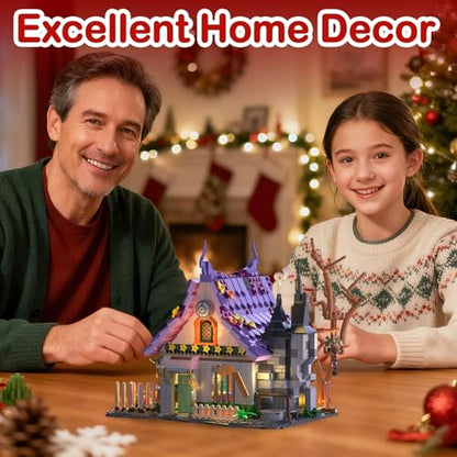 Magical Retreat of Witch Building Blocks Set 14+, 1200 Pieces - color: The Magical Retreat of the Witch