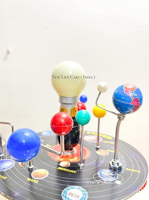 Solar System Working Model of Earth 3D Rotating - Educational Model - Science Fair Project