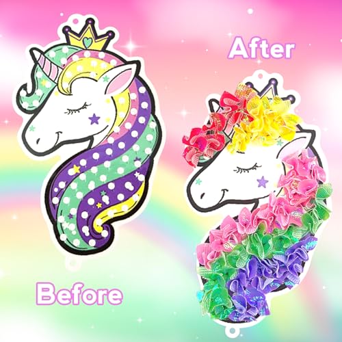 Poke-in Craft and Art Kit- Magical Dream Decor,Arts and Crafts,DIY Craft Kits,Mess-Free Fun for Kids,Art Activity Birthday Christmas Gift Ideas for Children,Toys for Girls and Boys Ages 4-10+ - style: Dream Decor