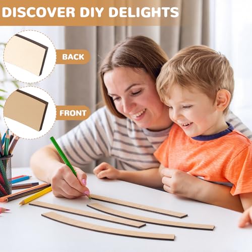 Novabright Arch Wood Molding 47 x 22 Inch, Arch Unfinished Trim - size: 47 x 22 Inc, style: Arch