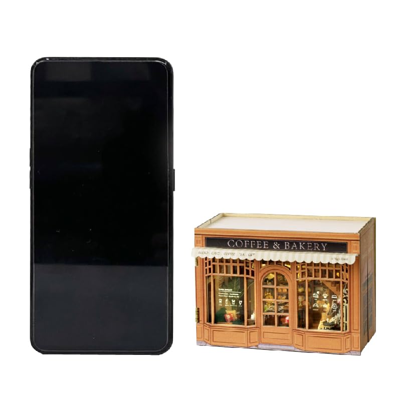 DIY Miniature Dollhouse Kits - Wooden Mini Model House with LED Lights, Tiny Furniture & Accessories – Craft Building Kits for Teens & Adults (Bagel Time) – Birthday Valentine's Gift - style: Bagel Time