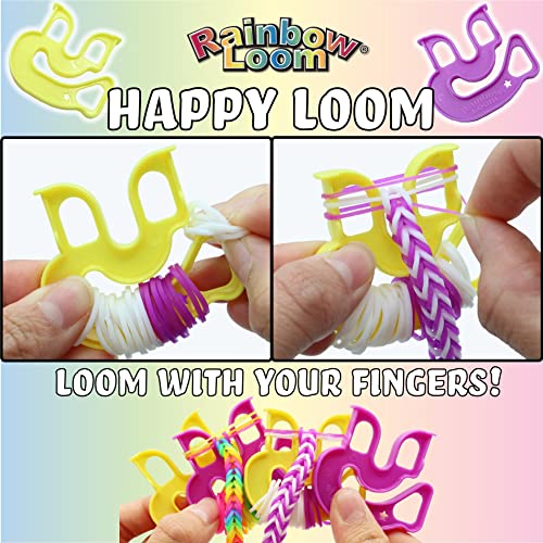 Rainbow Loom Duo Combo with 4,000 Jewel Rubber Bands & Organizer Case
