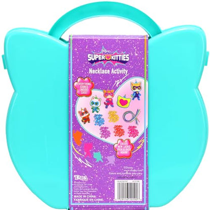 Tara Toys Disney Junior SuperKitties Necklace Activity, 160-Piece Jewelry Making Kit, Preschool Arts and Crafts