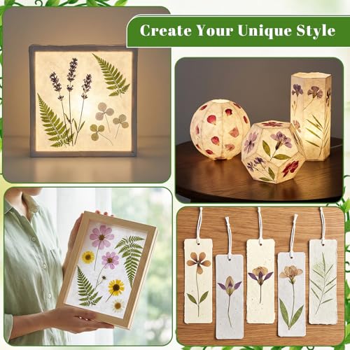 Paper Making Screens Large, 1 Pcs Wooden Papermaking Screen Frame Mould 9.8 x 7.5 Inch Paper-Making Frame for DIY Paper Craft, Dried Flower