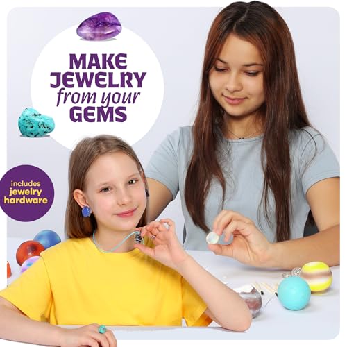 Galaxy Gem Dig Kit for Kids - Gemstones Digging Science Kits for Kids