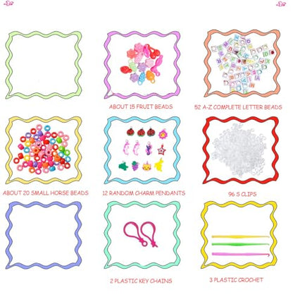 WAOYER 2500+ Rubber Band Bracelet Kit,Loom Bracelet kit,30 Colors Friendship Bracelet Making kit,Rubber Band kit Birthday Gift