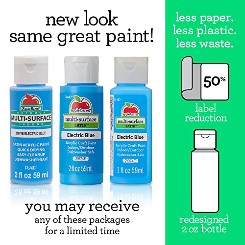 Apple Barrel Essentials Acrylic Paint Set, 12, 24 Fl Oz (Pack of 3) - size: 24 Fl Oz (Pack of 3)