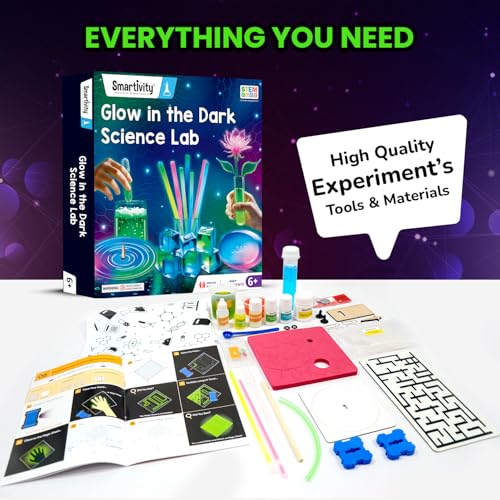 Smartivity Glow Magic Science Kit for Kids 6-12 Years - style: Glow in the Dark Kit