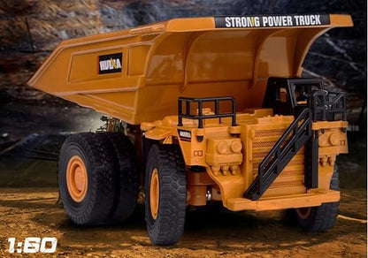 Gemini&Genius Small‑Size Dump Truck Toy for Kids, Construction Vehicle Toy - color: 1:60 Dump Truck