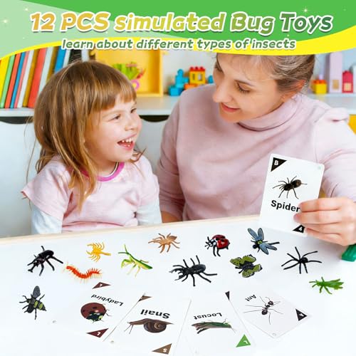 28 PCS Outdoor Explorer Kit, Bug Catcher for Kids Educational Outdoor Toys
