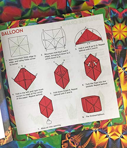 Origami Kaleidoscope Paper Pack Book: 256 Double-Sided Folding Sheets (Includes Instructions for 8 Models)