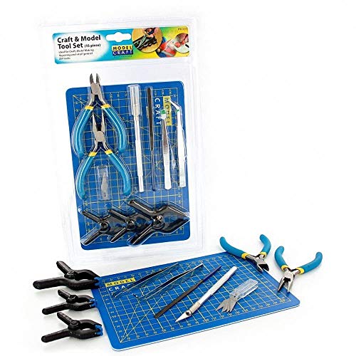 Modelcraft 15-Piece Craft and Model Tool Set