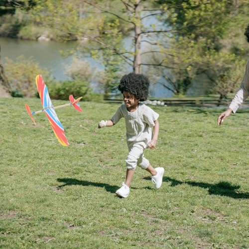 DIY Creative Aircraft Model Bird Design Rubber Band Powered Airplane Educational Toy Lightweight Foam Glider for Kids Outdoor Play