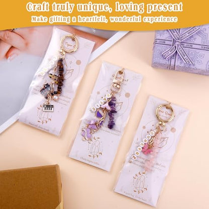 674 Pcs Lipgloss Keychain Making Kit,Bag Charm Kit with Crystal Stone - color: 674 Pcs Keychain