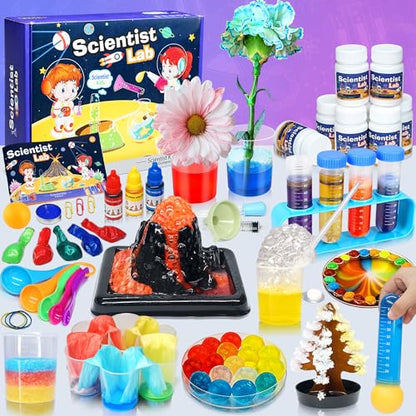 Kids Science Kit STEM Toys - Science Kits for Kids Age 6-8-12, 70 Science Lab Experiments Educational Games, 60+ PCS Science Toys, Christmas, Birthday Gift for 6-12 Year Old Boys Girls - color: Science Kit With 70 Experiments