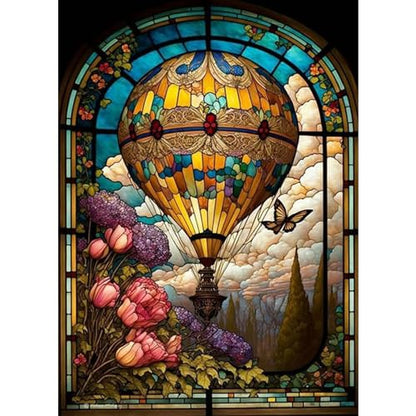 Hot Air Balloon Diamond Painting Kits for Adults, Diamond Art Kits 12x16in - color: Style 1