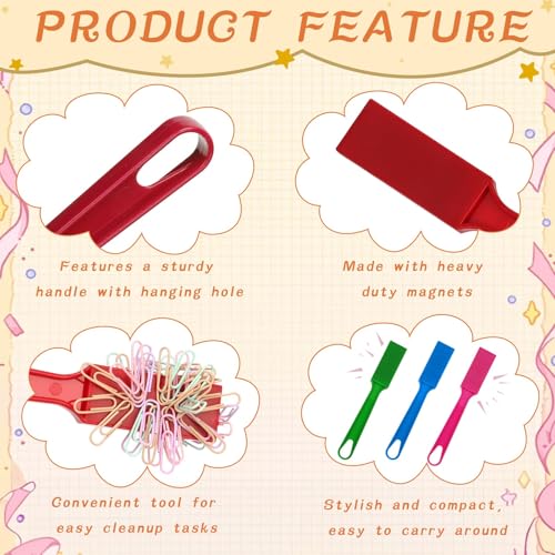 SAYAYA 32 PCS Magnetic Bingo Wands 7.87 Inch Colorful Magnet Sticks for Bingo Chips, Family Game Night, Science Learning, Counting Activities, and Educational Fun, Classroom Supplies - color: 32 Pcs