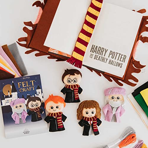 Harry Potter Felt - Craft Kit - Craft Gift for Harry Potter Fans - Officially Licensed