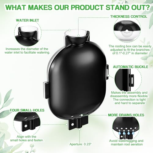 AceOrbit 20 Pack Air Layering Propagation Kit with Drain Holes