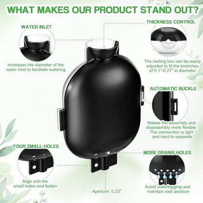 AceOrbit 20 Pack Air Layering Propagation Kit with Drain Holes