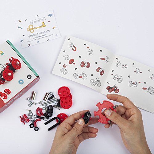 The Off Bits Vehicle Stem Building Toys, Educational Build Your Own Robot Toy for Kids Age 6 7 8 9+ Year Old Boys & Girls, Stem Engineering Kit, Construction Toys Steam Gift Ideas - FormulaBit