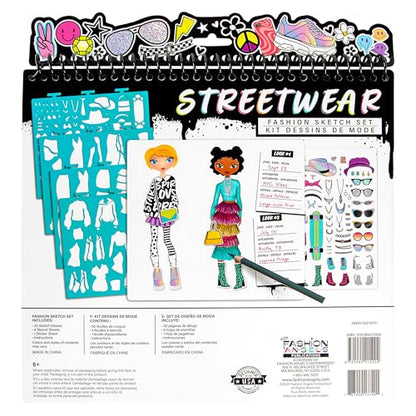 Fashion Angels Streetwear Design Portfolio - color: Streetwear Design