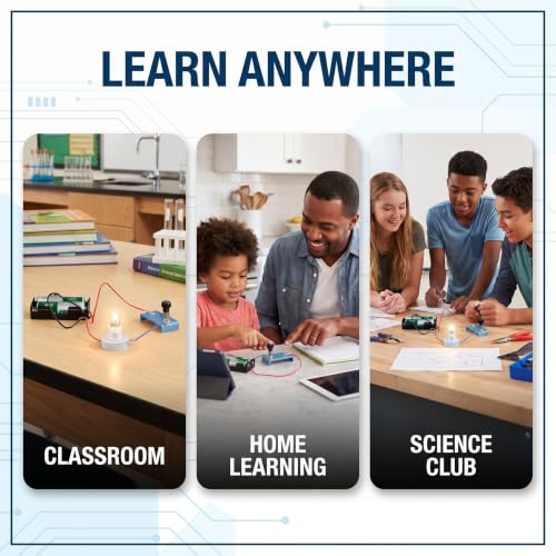 1 Pc Electrical Circuit Experiment Kit, Small Bulb Lights Up Kit Basic Physic Science Playset Educational Kit Use Safety Easy Installation, Learning and Education, Educational Science Kits