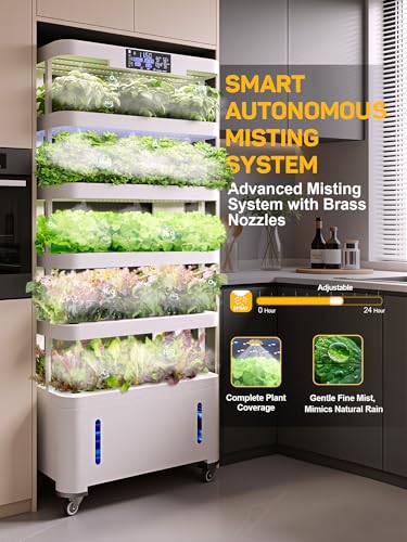 Large Hydroponics Growing System,148 Pod Vertical Indoor Garden Tower