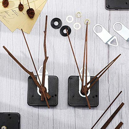 Mudder 4 Pcs Clock Mechanism Replacement Kit, Fit for 12 Inch Clock,20 mm - size: Fit for 12 Inch Clock,20 mm