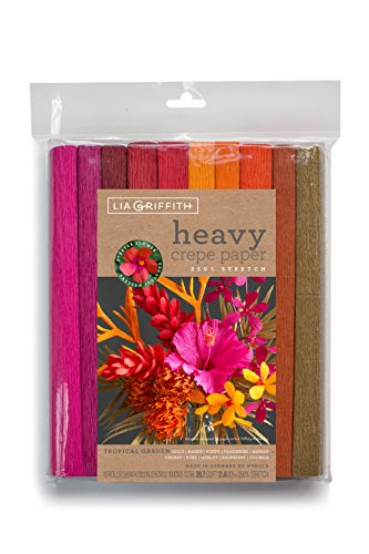 Lia Griffith Tropical Garden Heavy Crepe Paper