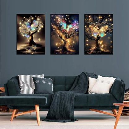 WUDWL 3 Pack Diamond Art Kits for Adults Diamond Painting Kits for Aduls - color: Q-055