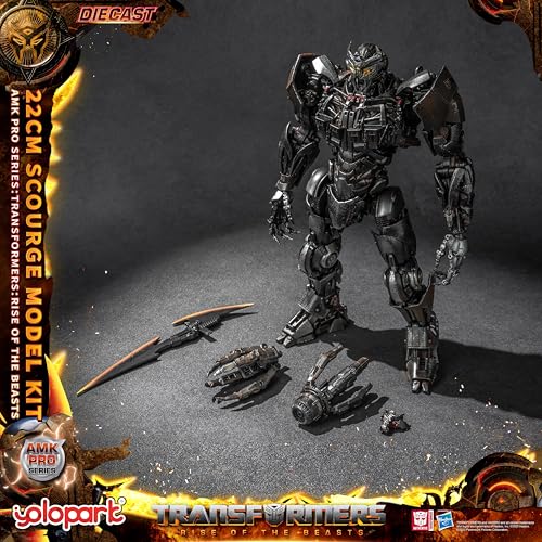 YOLOPARK Transformers Rise of the Beasts 8.66-Inch Scourge Action Figure - style: Scourge