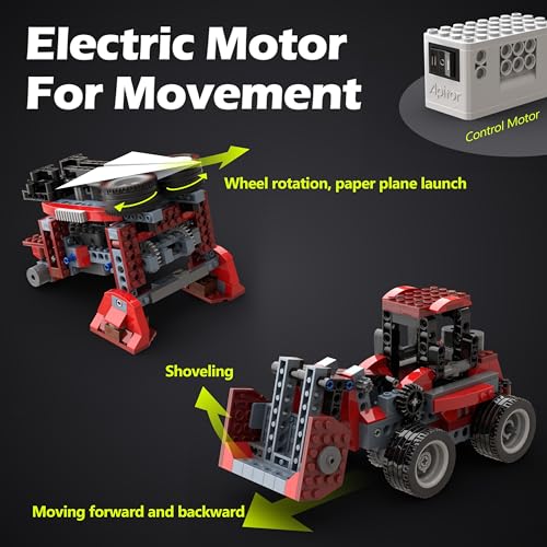 Apitor Robot J 6-in-1 Programmable STEM Learning Toy and Robot B 8-in-1 Electronic STEM Kits