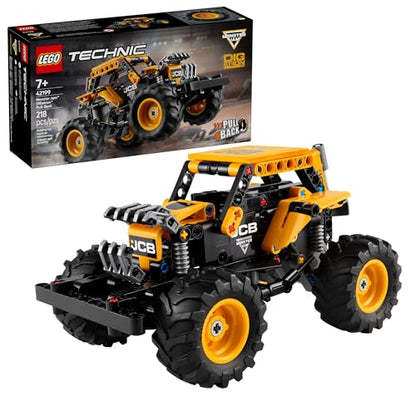 LEGO Technic Monster Jam DIGatron Pull-Back Monster Truck Toy - Building Toy for Kids, Boys and Girls, Ages 7+ - Creative Gift Idea for Lovers of Trucks - 42199 - style: DIGatron