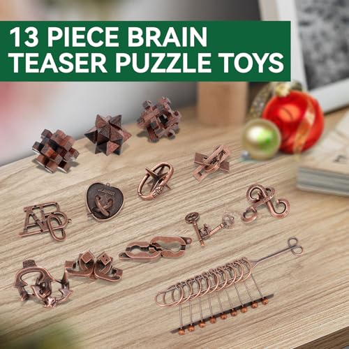 Mytothfy Brain Teaser Puzzles for Adults Teens Kids, 3D Puzzle Game Toys - color: Style B