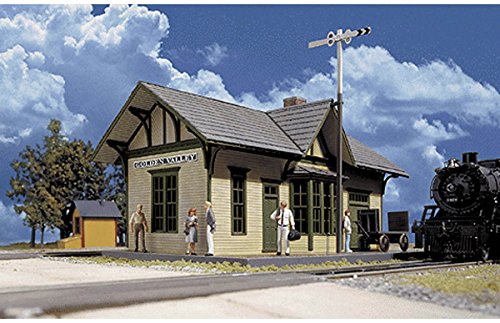 Walthers Cornerstone Golden Valley Depot 933-3532 HO Scale Model Railroad - Structure Kit - style: Golden Valley Depot