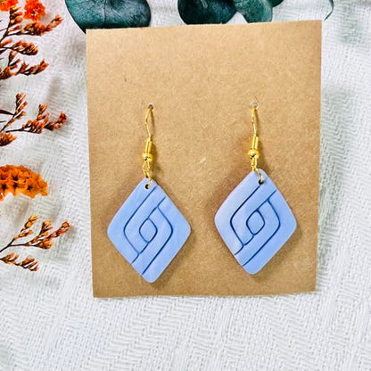 Xaekicr 2PCS Geometric Line Polymer Clay Cutters – Modern Clay Cutters for Earrings, Tools and Molds for Polymer Clay Jewelry DIY - color: 2K color