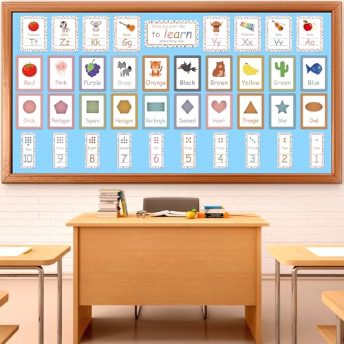 Sky Blue Bulletin Board Paper Roll Light Blue Bulletin Board Background Paper Back to School Classroom Decoration Poster for Art Craft DIY Projects Home Office Classroom Party Supplies 17.7in x 20ft - style: Sky Blue