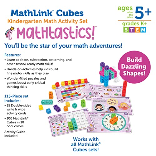 Learning Resources MathLink Cubes Activity Set: Fantasticals - style: Fantasticals