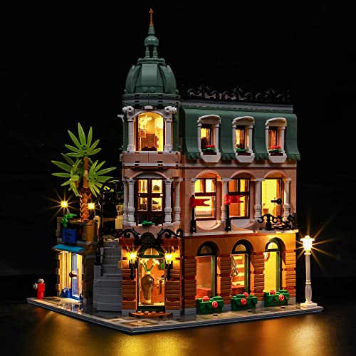 LIGHTAILING Led Lighting Kit for Lego Boutique-Hotel - LED Light Set Compatible with Lego Model - style: (Only Light) 10297 Boutique Hotel