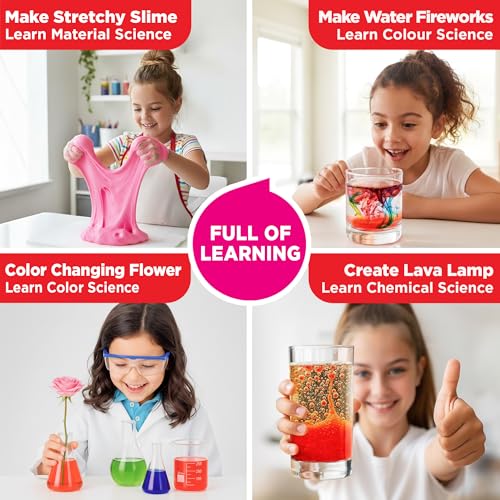 Doctor Jupiter Ultimate Gift Set of Learning for Girls Ages 4-6 - style: Girl Science Gift Set: 4-8 Years