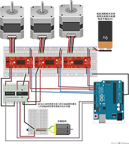 HiLetgo 2pcs A3967 Stepper Motor Drive Board EasyDriver Stepper Motor Driver for Arduino Raspberry Pi Robot