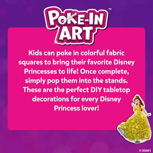 Skillmatics Poke-in Art – Disney Princesses, Wood Craft Kit, Gift for Kids - style: 3. Disney Princess