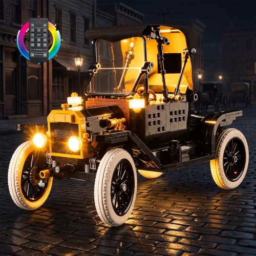 Kyglaring LED Light Kit for Lego The Ford Model T 11376 Building Blocks - size: Remote Style