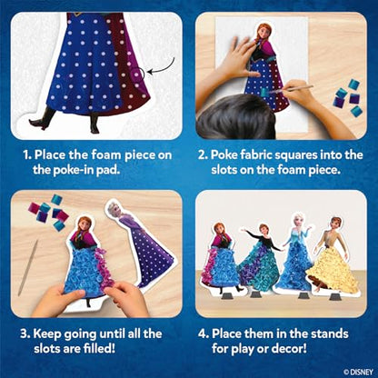 Skillmatics Poke-in Art – Disney Frozen, Wood Craft Kit, Gift for Kids - style: 6. Disney Frozen