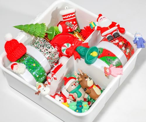 Christmas Playdough Kit - Santa, Reindeer & Gingerbread - style: Christmas Playdough Kit