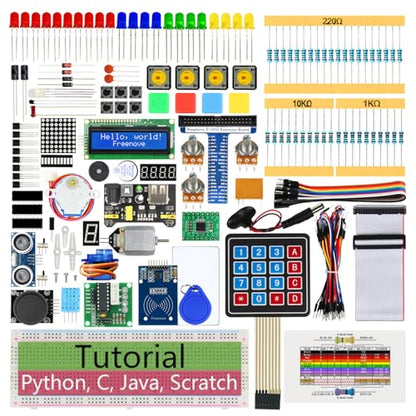 Freenove RFID Starter Kit for Raspberry Pi 5 4 B 3 Zero 2 W (NOT Included)